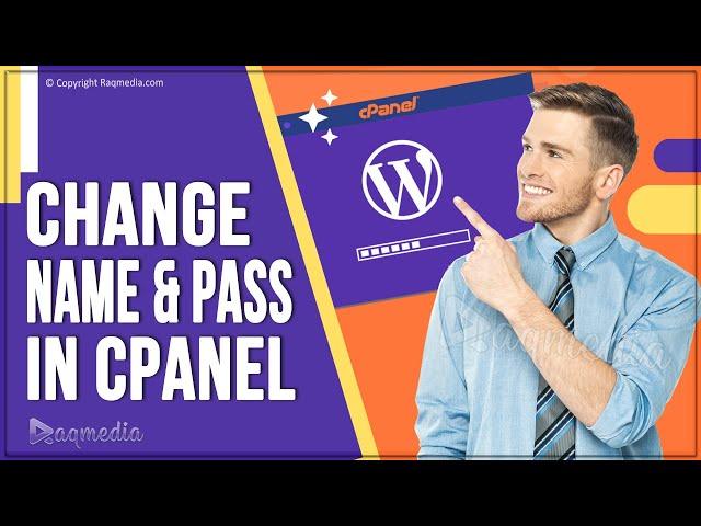 How To Change Web Hosting Username and Password In cPanel WordPress
