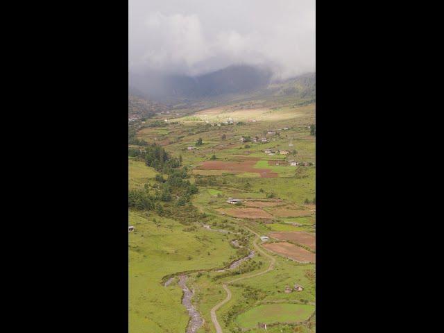 Serene environment of Bhutan