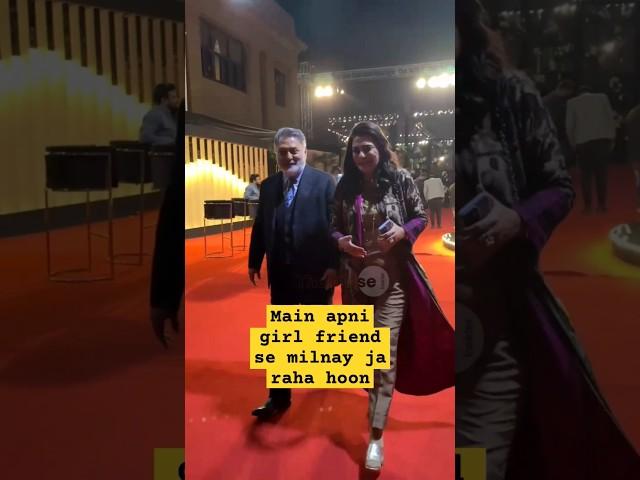 Asif Raza Mir & Saba Hameed having good time at Hum Tv 20th Anniversary Celebration #sabahameed