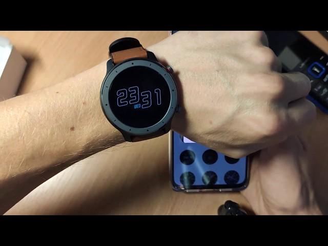 Amazfit GTR распаковка. Улётные часы.