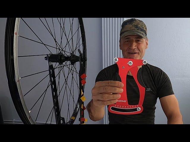 How to Use a Spoke Tension Meter | Deckas Wheel Tensiometer | eng sub.