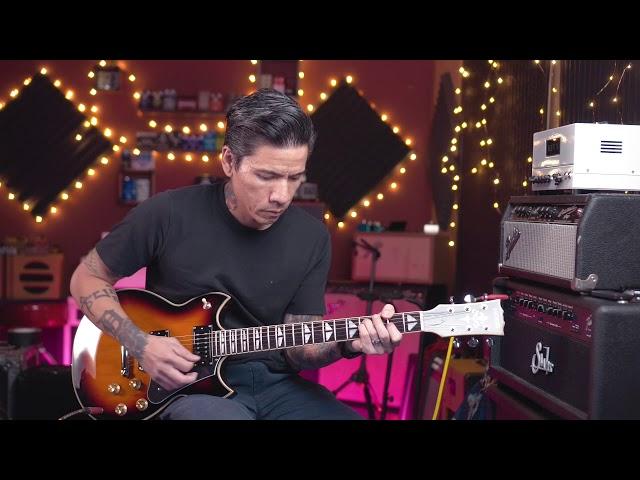 Eastwood Custom Shop McGeoch 1000 Guitar Demo Video by RJ Ronquillo