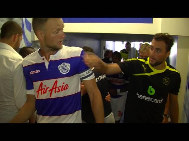 TUNNEL CAM: QPR V SHEFFIELD WEDNESDAY