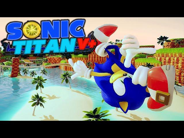 Sonic Titan V Plus: Open World! (Full Playthrough)