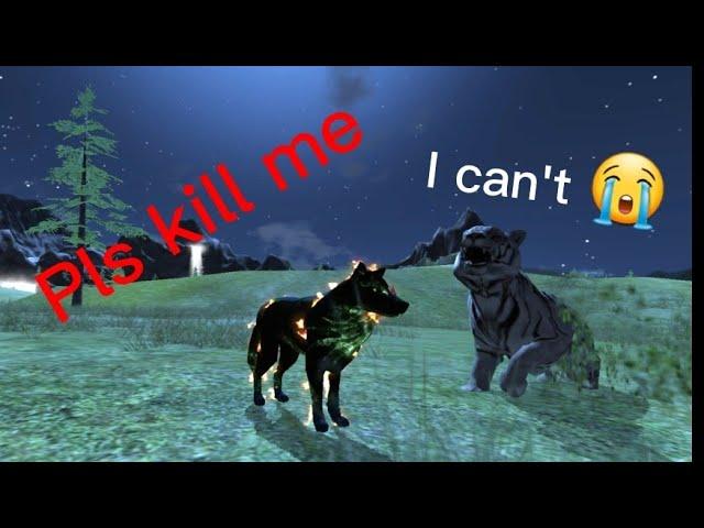 I have to die but it's impossible  The wolf online simulator | #thewolf