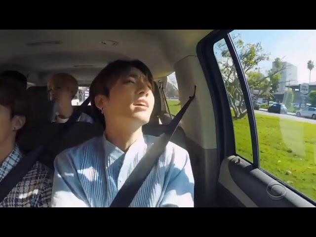 Jungkook's high note | BTS Carpool Karaoke