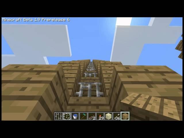 Minecraft - Extra steep stairs