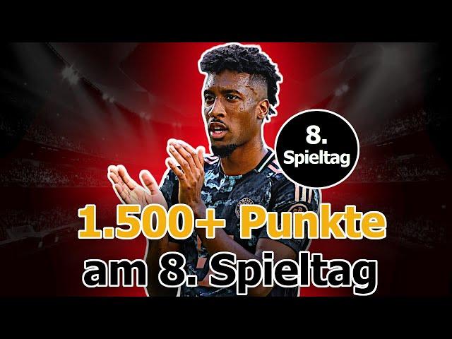 1.500+ Punkte am 8. Spieltag - Kickbase Bundesliga Spieltags Preview I Kickbaseking