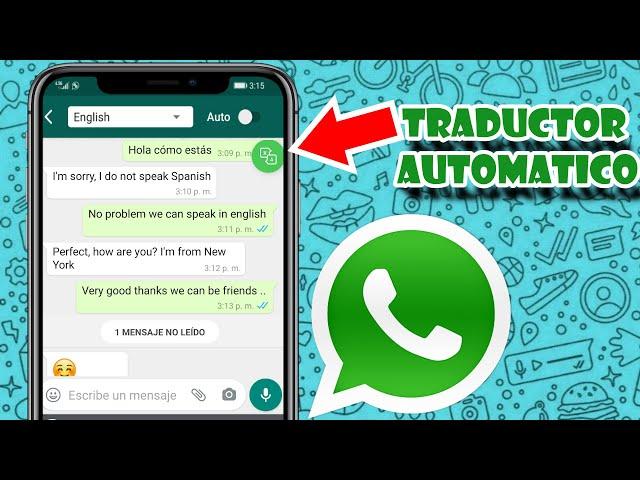 Chatea y traduce en cualquier idioma desde whatsapp.( traductor automático para whatsapp)