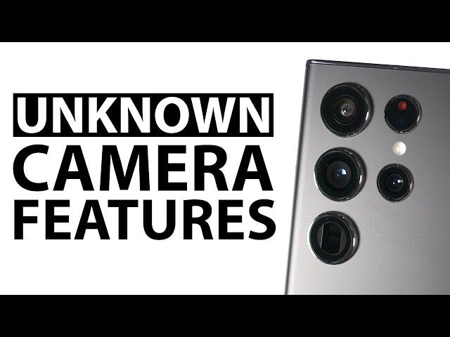 You're only using 10%... (Top 30 Unknown Galaxy S22 Ultra Camera Features!)