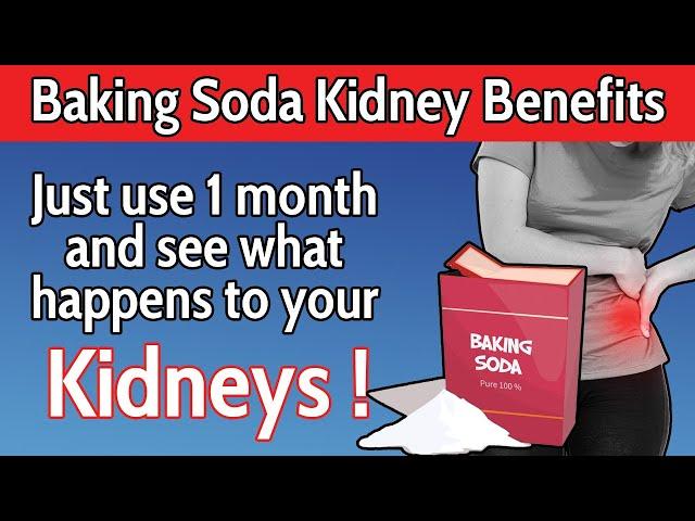 Use Baking Soda On Your Body Every Day For 1 Month, See What Happens to your Kidneys!