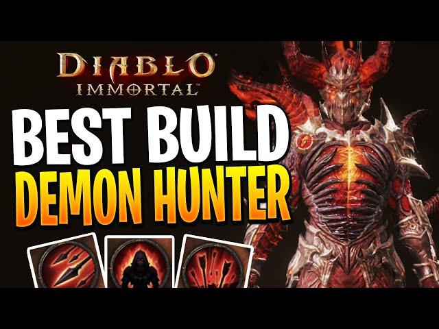 The Most Powerful DEMON HUNTER Build In Diablo Immortal | Demon Hunter Best Build 2022 (UPDATED)