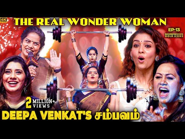 Deepa Venkat Shocks the Audience!Barbell Challenge OnstageHer Strength Stuns Everyone! ProMax