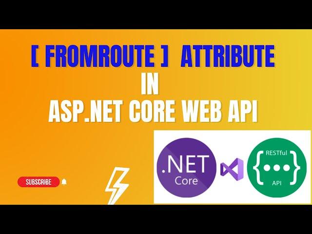 #65: [FromRoute] Attribute in Asp.Net Core Web Api Application