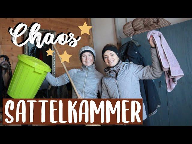 CHAOS SATTELKAMMER wird aufgeräumt | Einblick in unsere Sattelkammer | Vlog 21 | vic.adventure