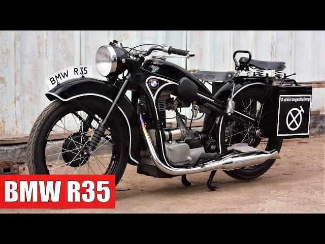 Реставрация мотоцикла BMW R35! Мото-обзор восстановленного БМВ.