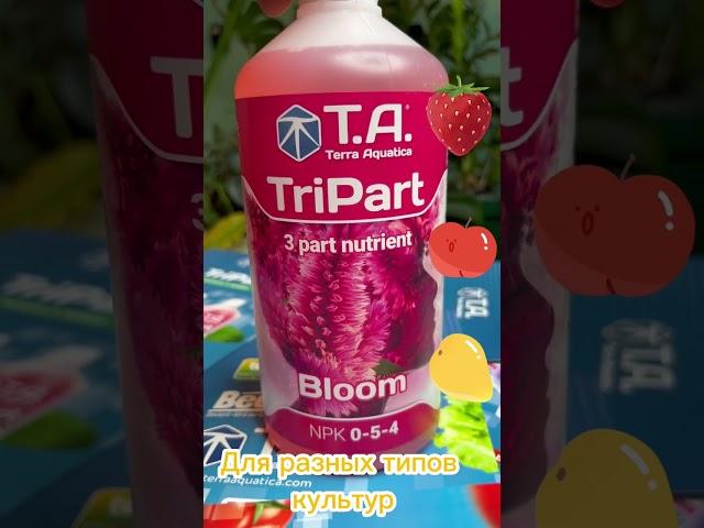 Удобрение TriPrat Bloom Terra Aquatica. Для гидропоники, земли и коковолокна.