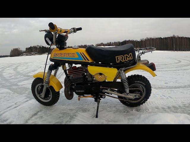 Suzuki PV RM80 on ice