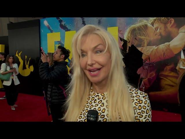 THE FALL GUY: Heather Thomas at red carpet premiere | ScreenSlam