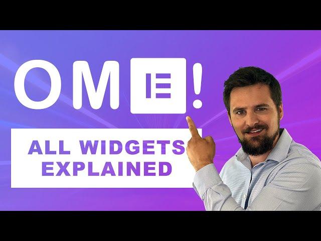 Elementor Tutorial 2020 | How to use all Widget Elements