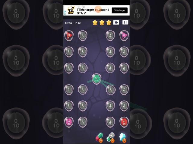 Cell expansion wars level 1433 walkthrough ⭐⭐⭐