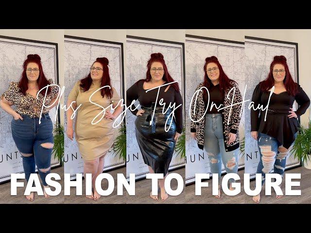 Fashion to Figure Plus Size Try On Haul | Curves, Curls and Clothes