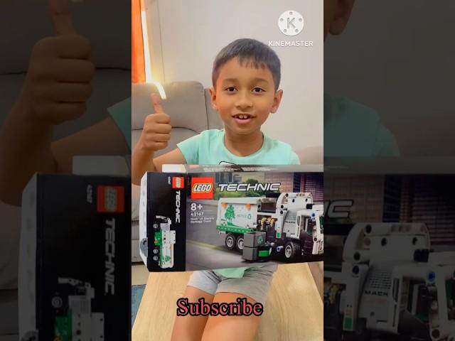 Lego technic 42167 | Mack LR Electric Garbage Truck making