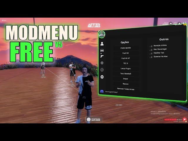 MOD MENU GRATIS! PRA FIVEM COM EXECUTOR ATUALIZADO V5 - 2025!!!