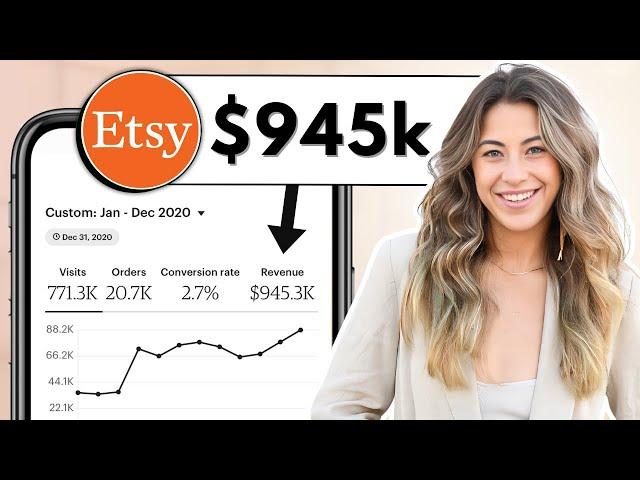 How I Did over $945,000 My First Calendar Year on ETSY