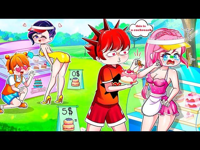 Anna vs Lisa's Bakery Challenge - Raddy x Oren | Gacha Life | Rainbow Z Multiverse