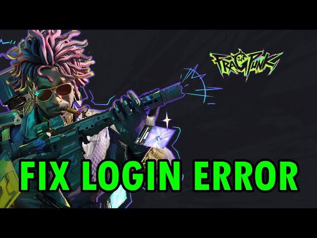 How To Fix FragPunk Login Error | #fragpunk