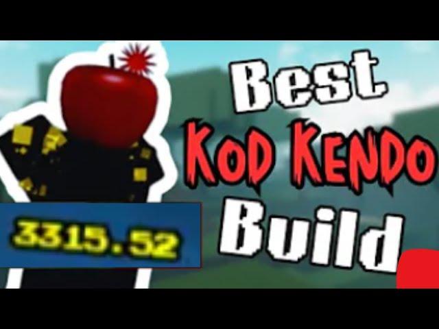 pilgrammed updated best kod kendo build (3.3k dmg)