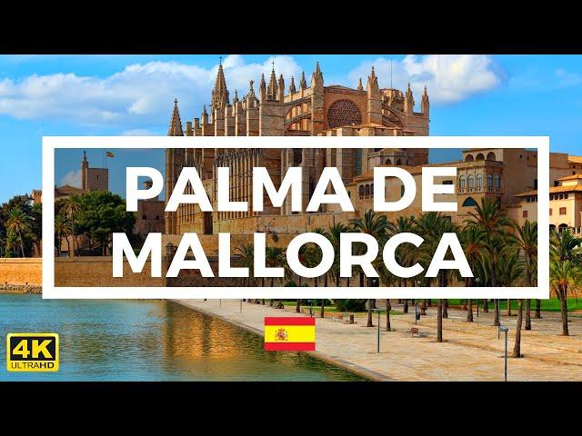 Palma de Mallorca 4K Drone, Spain 