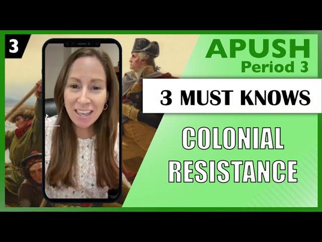 3 Must Knows about Colonial Resistance