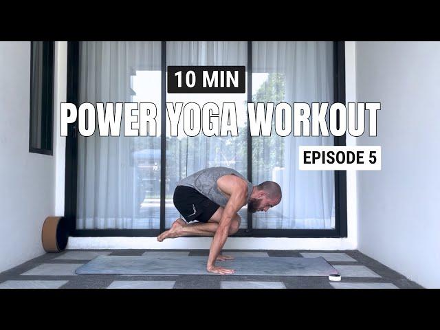 10-Minute Core & Strength Power Yoga Workout | Ep 5 | Beyond Eugene