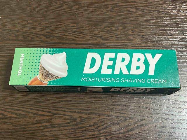 Обзор крема для бритья Derby Menthol