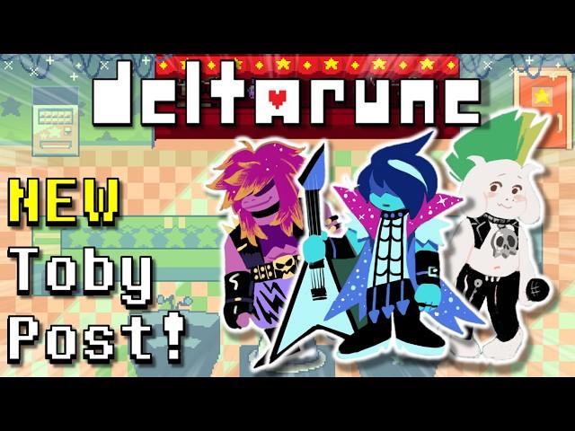 Brand NEW Toby Fox Post/Deltarune Teaser + Lightners Live Plus Fangame Showcase! (by @EzioEagle21 )