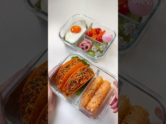 ASMRLet's Make My Bento#asmr #lunchbox #ramen