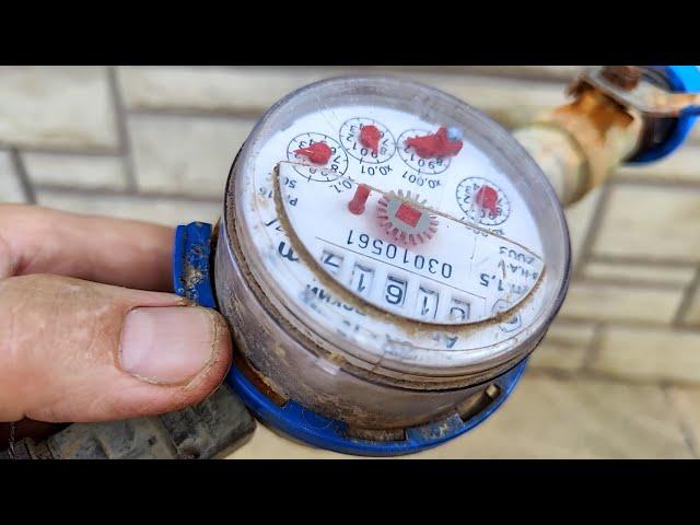 The secret function of the old meter from the plumber! What can be made of it. A brilliant idea!