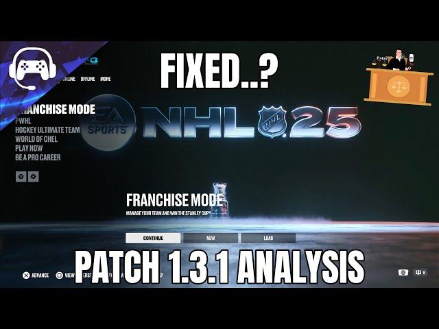 NHL 25 FIXED..? | Patch 1.3.1 Analysis