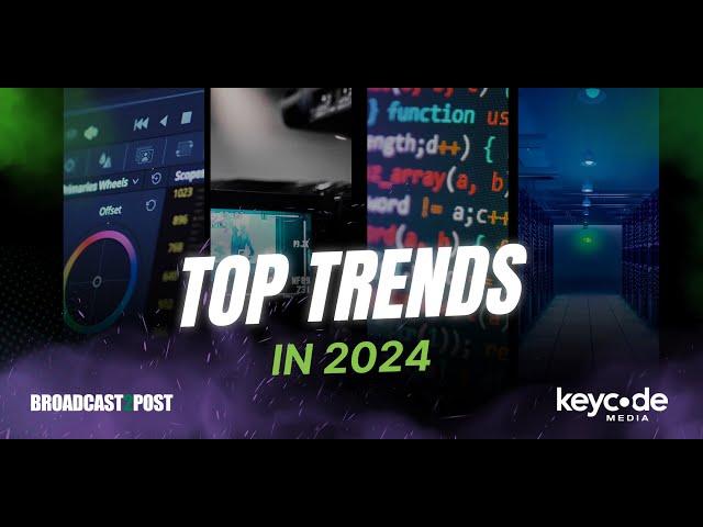 Top Trends of 2024 Recap: AV, Live, and Post Production Innovations (Full Episode)