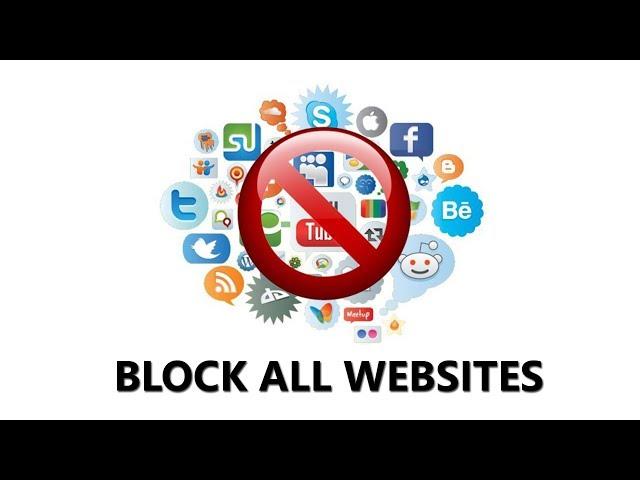 How To Block All Websites Without Using Any Software on Windows – Part 1