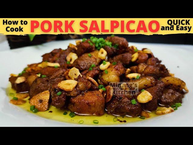 PORK SALPICAO | Filipino Style Salpicao Na Baboy | EASY Salpicao | How To Cook SALPICAO