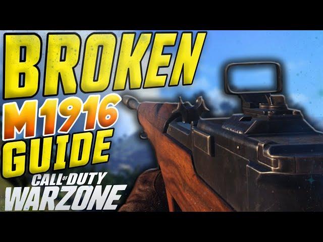 Should you use the M1916?! Insanely fast TTK Marksman Rifle - Warzone Pacific Season 3