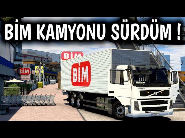 BİM KAMYONU SÜRDÜM | DAĞITIMA ÇIKTIK ETS 2 MOD