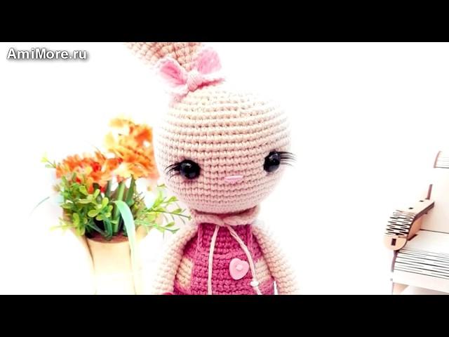 Амигуруми: схема Зайка. Игрушки вязаные крючком - Free crochet patterns.