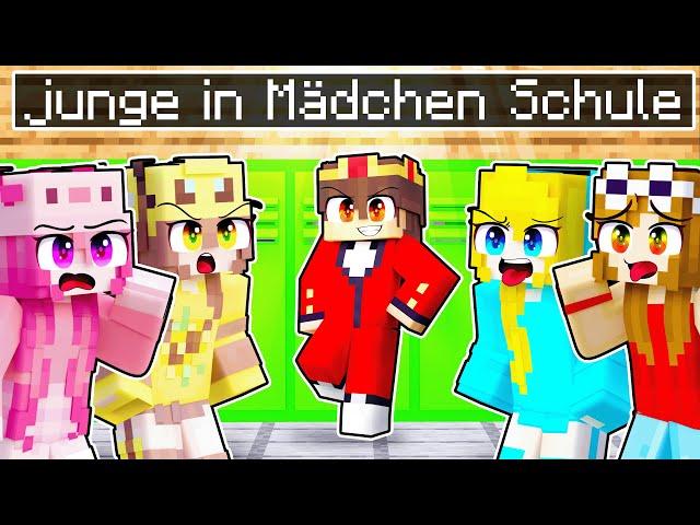 Als JUNGE auf einer MÄDCHEN SCHULE!- Minecraft