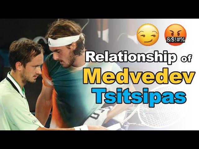 Friendship of Daniil Medvedev & Stefanos Tsitsipas 丨Tennis Bromance