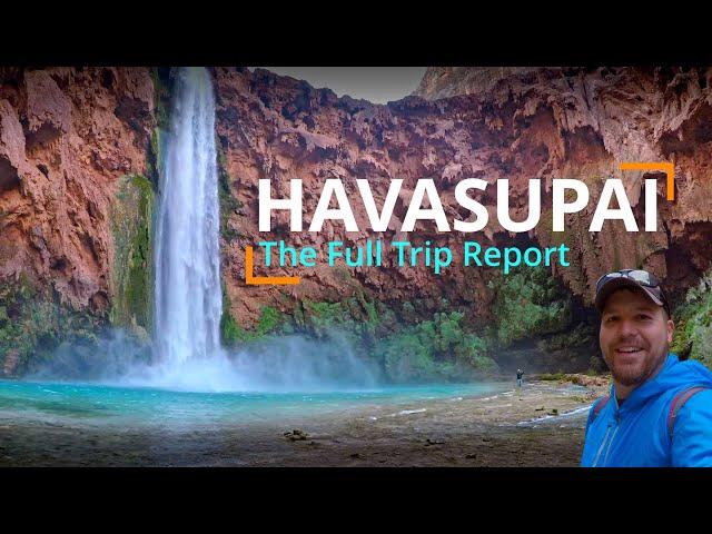 Watch this BEFORE YOU GO | Backpacking Havasupai- The Full Trip Report