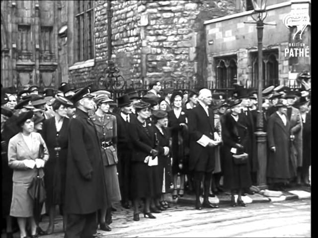 Memorial Service For Duke Of Kent - 1942 (1942)